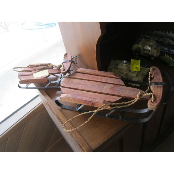2 SM. DECORATIVE SLEIGHS