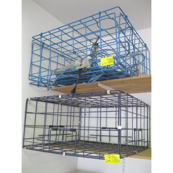 2 CRAB TRAPS