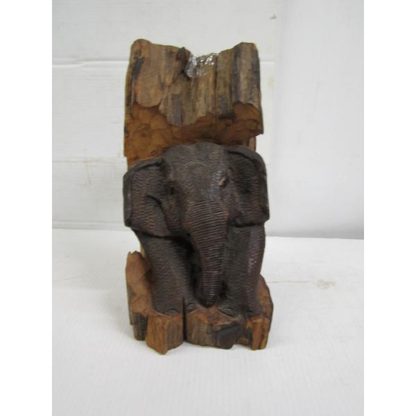 AFRICAN CARVING OF ELEPHANT