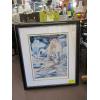 Image 1 : NUMBERED FRAMED PAINTING OF COUGAR, SIGNED, 147/200