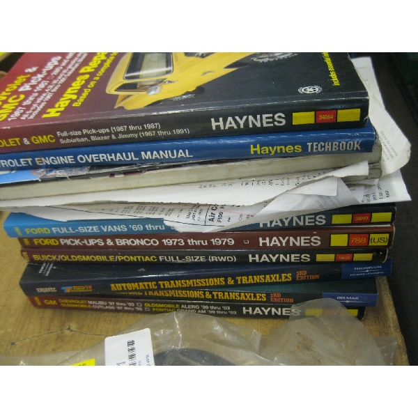 HAINES REPAIR MANUALS, ETC.