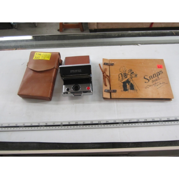 BANFF SNAPSHOT ALBUM & A POLAROID CAMERA