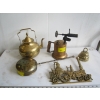 Image 1 : PLUMBER'S TORCH & BRASS ITEMS