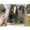 Image 2 : ASST. BAKING PANS, VINTAGE UTENSILS, ROLLING PIN, GRATER, ETC.