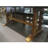 Image 3 : LG. DINING TABLE W/2 LEAVES & 4 CHAIRS