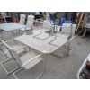 Image 1 : PATIO TABLE W/6 CHAIRS