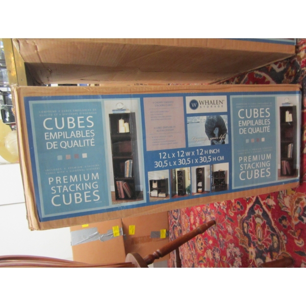 NEW IN BOX PREMIUM STACKING CUBES