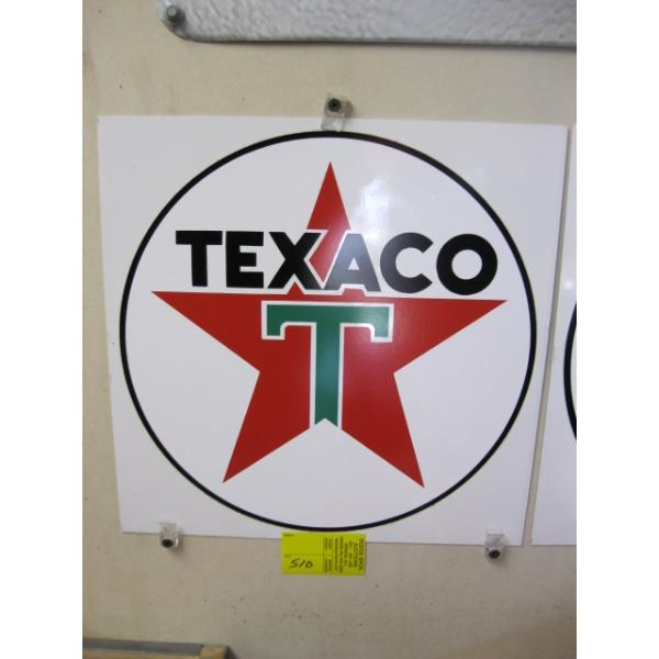 TEXACO PUMP DOOR SIGN