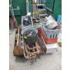 Image 1 : PALLET OF ASST. MISC: CABLE, TOOLBOXES, LIGHTS, ETC.