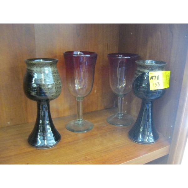 4 UNIQUE CUPS