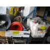 Image 1 : BIN & BOX OF MISC. OILERS, FUNNELS, PIPE PIECES, ETC.