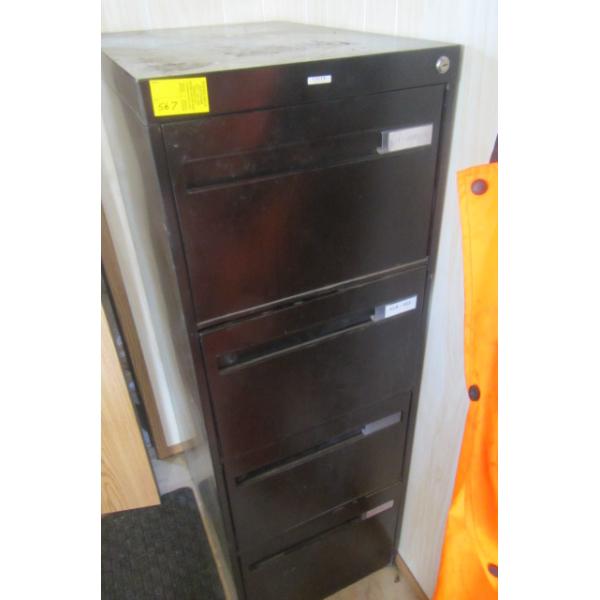 4 DRAWER LEGAL SIZE FILING CABINET