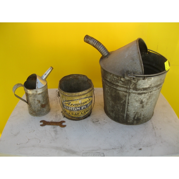 OIL TINS & LARD TIN