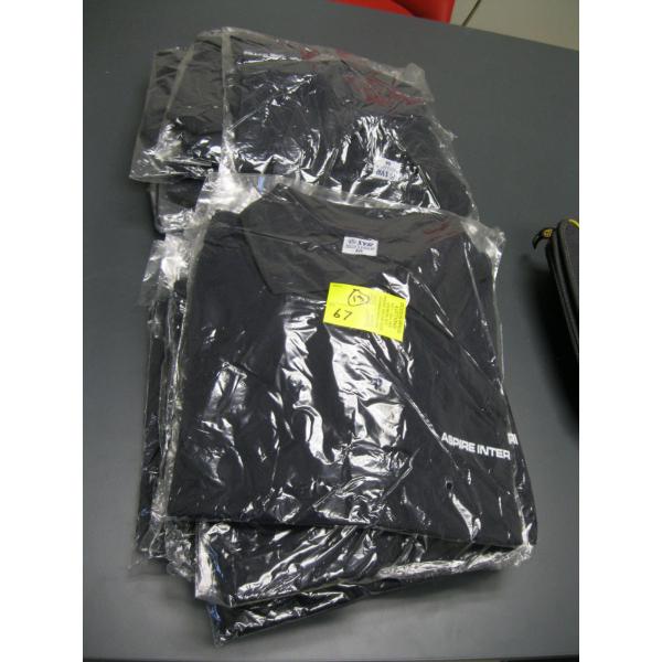 13 NEW ASPIRE INTERIORS COLLARED SHIRTS - SZ M