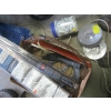 Image 1 : MISC. EARPLUGS, DUCT TAPE, WINDSHIELD REFLECTOR WIRE, ETC.