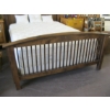 Image 4 : WOOD QUEEN SIZE BEDFRAME