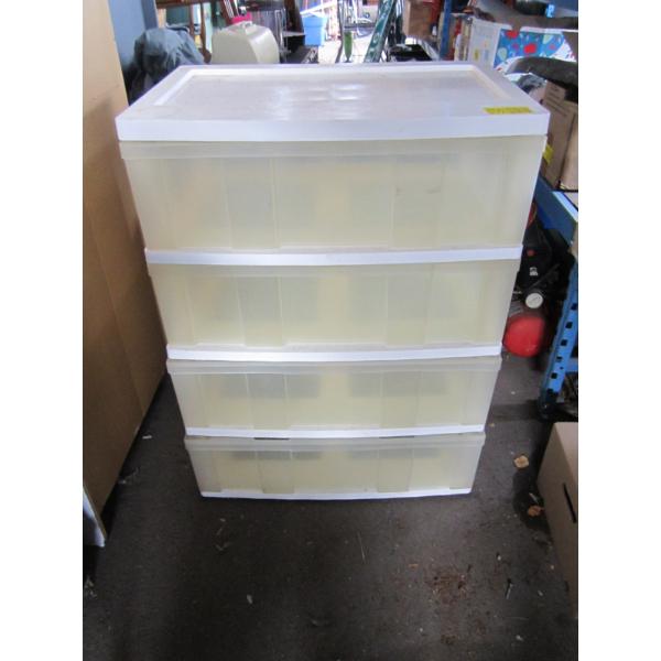 4 DRAWER STORAGE CHEST