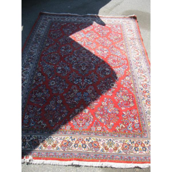 LG. HAND KNOTTED PERSIAN CARPET - 115"X77"