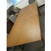 Image 5 : COMO 200CM EXTENDABLE WALNUT 4 LEG TABLE