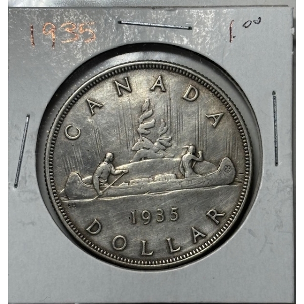 1935 CDN $1 COIN
