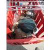 Image 4 : MISC. ANTIQUE LIGHT FIXTURES, ENAMEL STRAINER, ETC.
