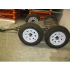 Image 2 : HEAVY DUTY 4 WHEEL TRAILER - NO PAPERS