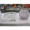 Image 2 : 3 PIECES OF VINTAGE GLASSWARE