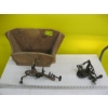 Image 1 : 2 VINTAGE APPLE PEELER/CORERS & A WOODEN BO