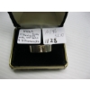 Image 1 : MENS TITANIUM BAND W/3 DIAMONDS, SZ 10