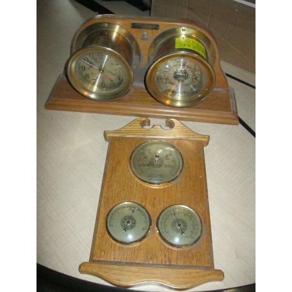 CLOCK & BAROMETER