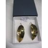 Image 2 : LG. STERLING SILVER EARRINGS PLATED W/18KT GOLD