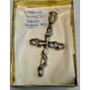 Image 1 : STERLING .925 SILVER CROSS PENDANT - 14G