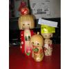 Image 1 : 3 KOKESHI DOLLS - VINTAGE, 1 SIGNED