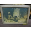 Image 1 : FRAMED PRINT OF FIRST NATIONS PAINTING PICTURE