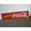 Image 1 : COCA COLA ENAMELED REFRESH YOURSELF SIGN