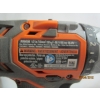Image 3 : RIGID 18V LITHIUM DRILL IMPACT SET W/2 BATTERIES, CHARGER & BITS