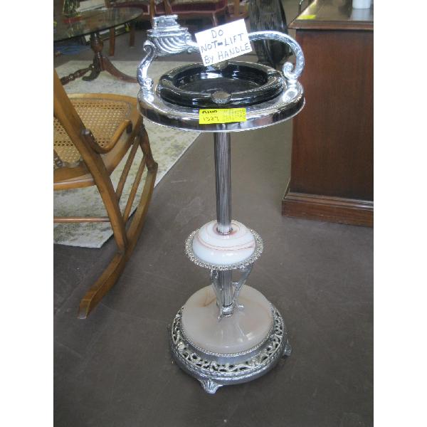 CHROME ASHTRAY STAND