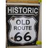 Image 1 : ROUTE 66 TIN SIGN