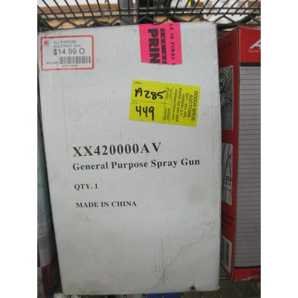 NEW ALL PURPOSE HVLP SPRAY GUN