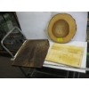 Image 1 : BURL WOOD TABLE TOP LAZY SUSAN, CUTTING BOARDS, ETC.