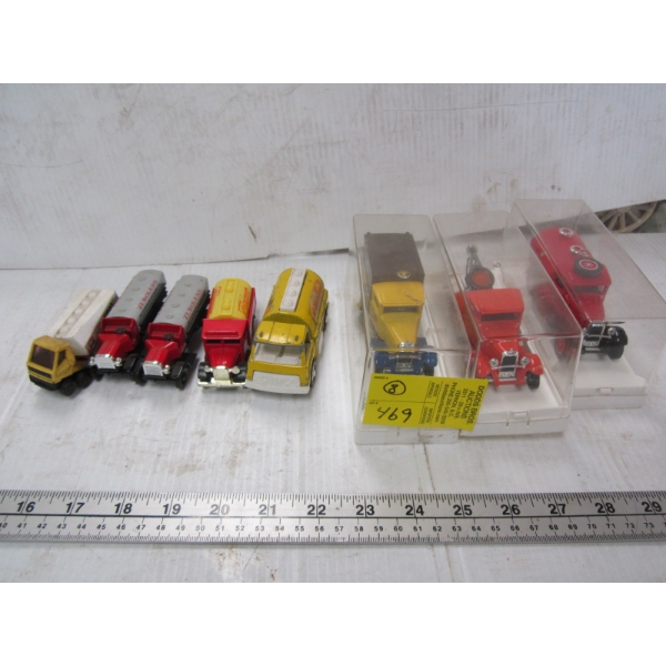8 SMALL CARS & TRUCKS