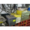 Image 1 : LG. LOT OF ITEMS ON TOP OF BOLT BINS, STORAGE CABINET W/BOLTS, LG. BOLTS, ETC.