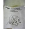 Image 8 : RYOBI CIRCULAR SAW & BASKET OF ASST. TROWELS