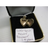 Image 4 : 10KT GOLD HEART PENDANT, 1.5G