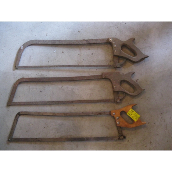 3 HAND MEAT SAWS