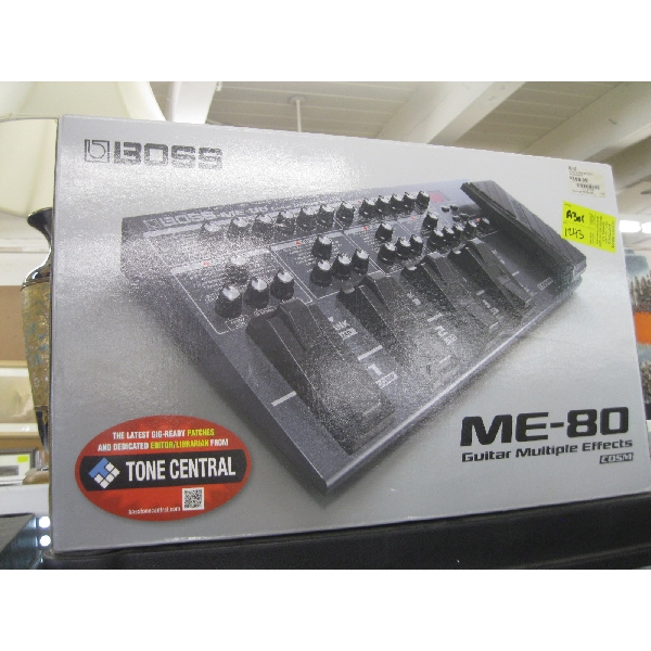 BOSS ME-80 GUITAR MULTIPLE EFFECTS FOOT PEDAL