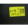 Image 8 : BLACK LEATHER LOOK COUCH & LOVE SEAT - COUCH HAS SOME DAMAGE
