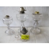 Image 1 : 4 GLASS COAL OIL LAMP BASES