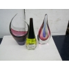 Image 1 : 3 PIECES OF SAMAROSA MURANO GLASS