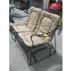 Image 2 : 2 SEAT GLIDING OUTDOOR LOVESEAT